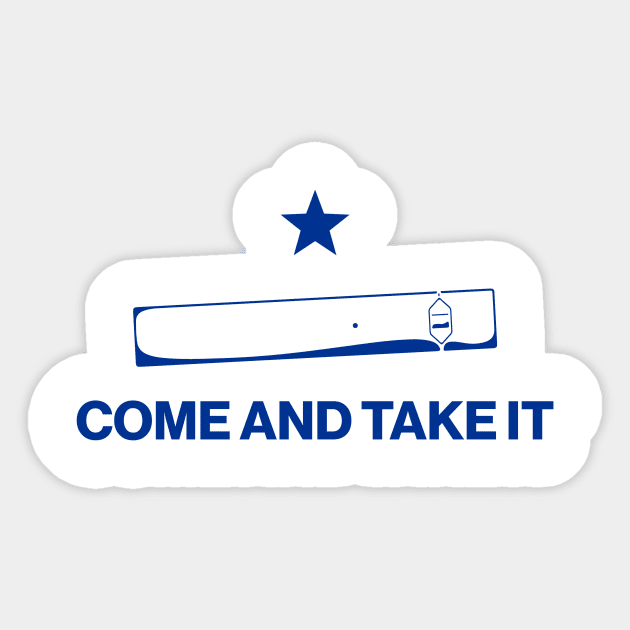 Come And Take It Sticker by Aratack Kinder